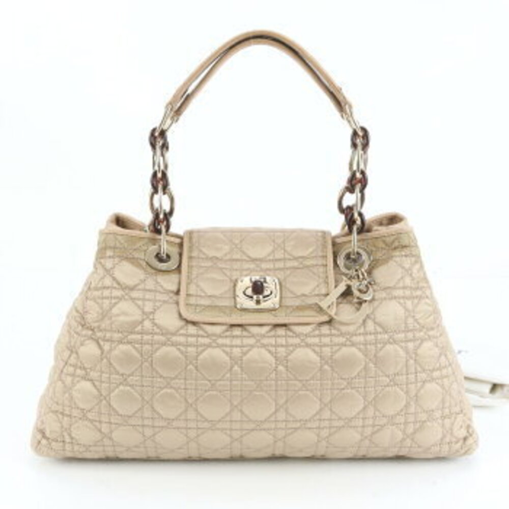 Christian Dior Cannage Lady leather shoulder bag REM